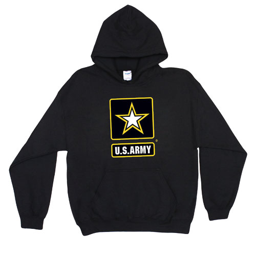 Hoodie-Army Star Adult